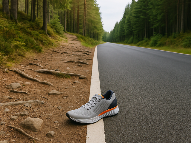 What is trail running and how is it different from road running?