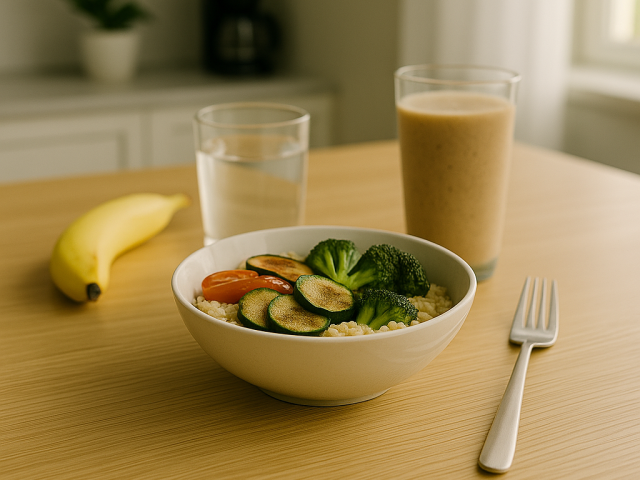 What are good post-run recovery meals?