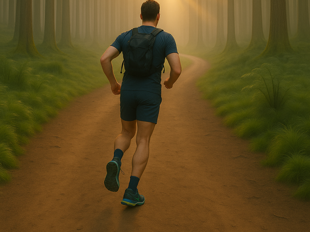 How do I overcome fear of running alone on trails?