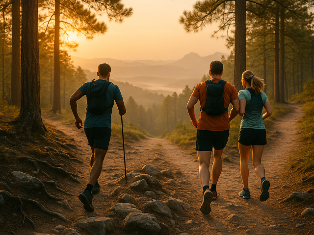 Should I run with a buddy or solo on trails?