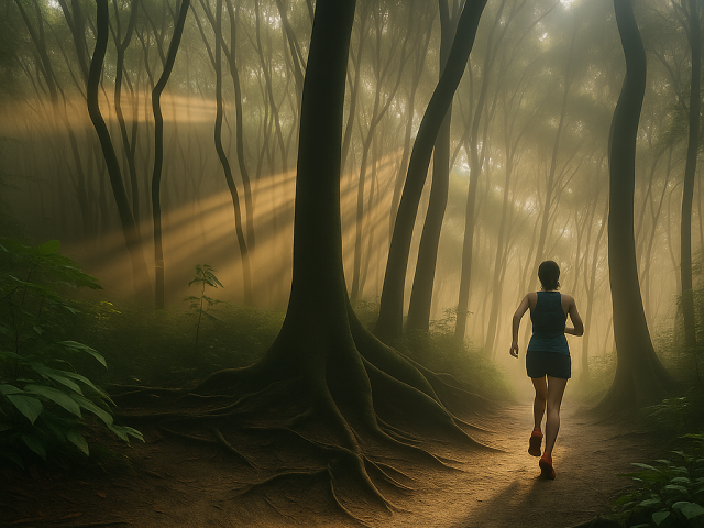 What are good mantras or affirmations for trail runners?